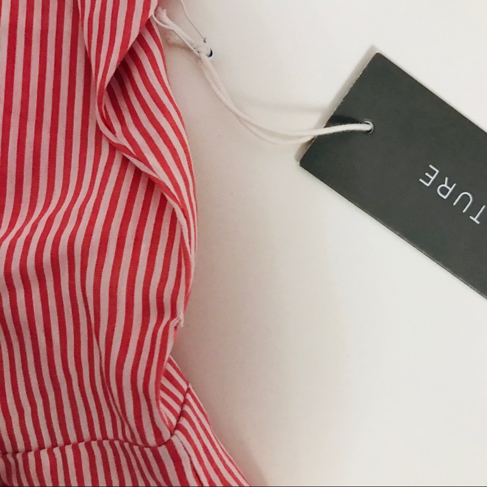 Nordstrom Signature Stripe Belted Dress - Picture 6 of 7